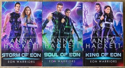 Eon Warriors 7, 8 & 9 Anna Hackett Storm of Eon Soul of Eon King of Eon 2025