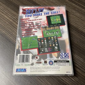 NFL '97 Sega Saturn COMPLETE Disc + Case + Manual