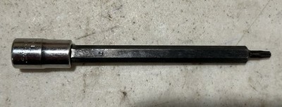 Snap On T10 Long Torx Bit Driver Socket 1/4'' Drive TTXL10E USA