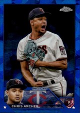 2023 Topps Chrome Sapphire Edition Chris Archer #465 Minnesota Twins 3I