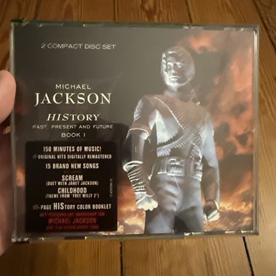 Michael Jackson HIStory Holland Edition With MJ Message To His Dutch Fans RARE