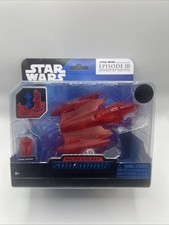 Star Wars Micro Galaxy Squadron General Grievous Starfighter Hologram 0244 Rare