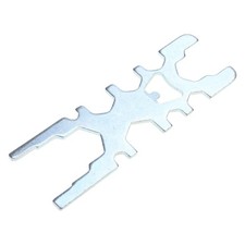 Wrench Bathroom Shower Head and Attachment 3.5mm Thickness