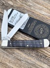 CASE XX * 2026 SMOOTH BLUE CURLY OAK WOOD TRAPPER KNIFE KNIVES — photo 4