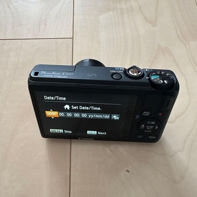 希少未使用品　Canon PowerShot S100 BLACK Canon Digital Camera PowerShot S100 Black 12.1 MP Tested | eBay