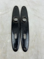 Bauhaus Art Deco Antik 20er 30er - T&uuml;rblende T&uuml;rschilder Metall/3