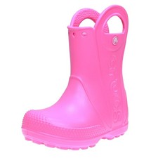 Crocs Rain Boot Fuxia - Taglia 22-23 [6 US 13.2cm] Scarpe Bambino Junior