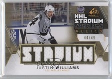 2015-16 SP Game-Used Stadium Series Relics Gold 44/49 Justin Williams #LA-JW 2u9