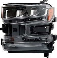 LED Headlight W/Bulbs for Chevy Silverado 1500 LT WT RST LTZ 2019 2020 2021, Rep