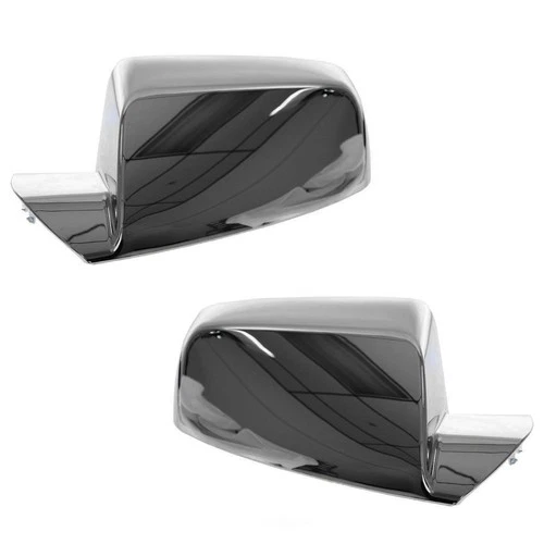 Door Mirror Cap-Chrome 2 Piece Mirror Cap Set TRQ MCA08455