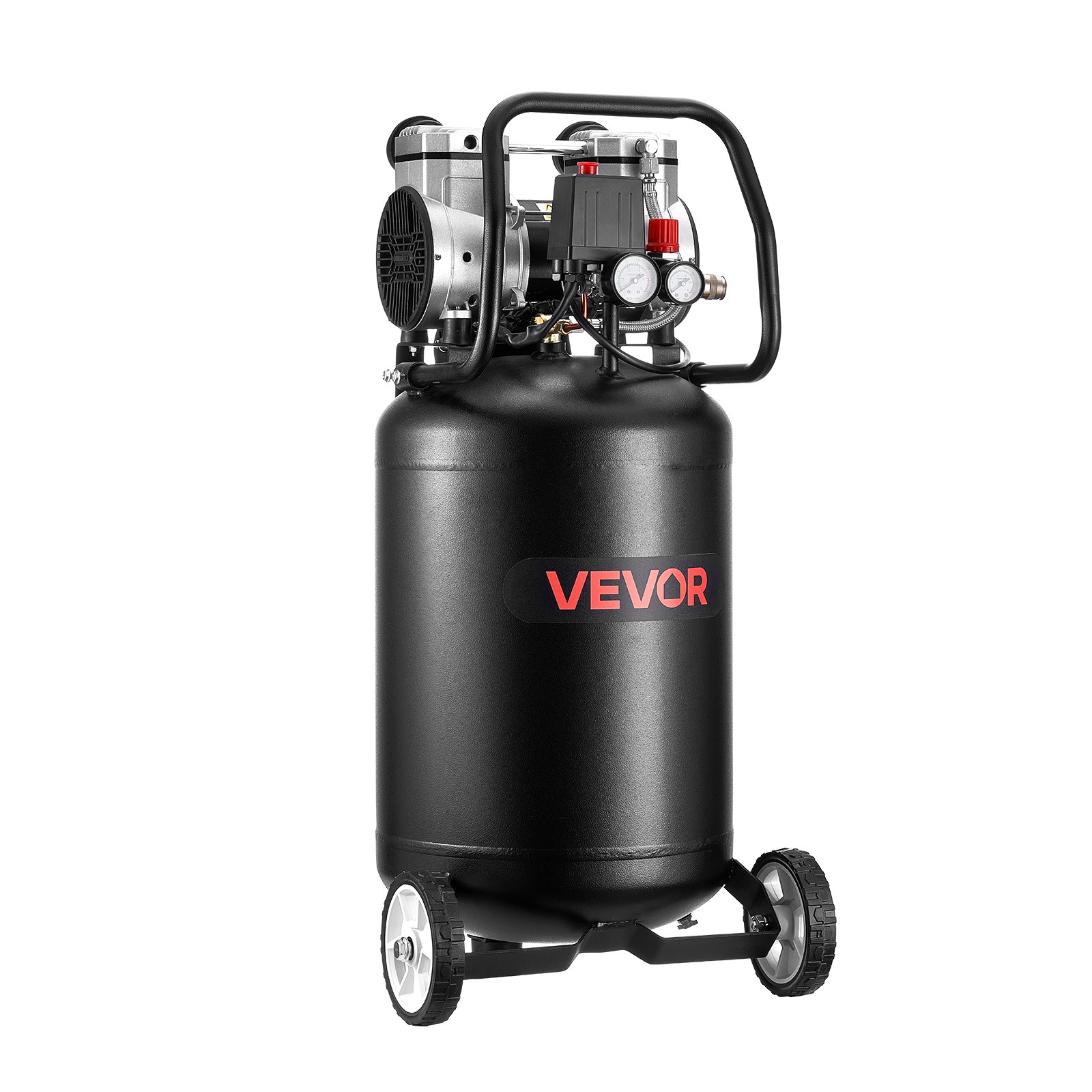 VEVOR 14-Gallon Air Compressor 2HP 4.3 SCFM at 90PSI Max 125PSI Oil-Free Tank