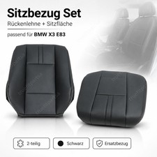 Sitzbezug unten + R�ckenlehne vorne f�r BMW X3 E83 2003-2010 Lederlook