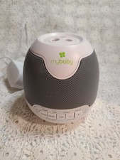 myBaby Sound Machine Projector Night Light White Noise Lullabies Timer Works EUC