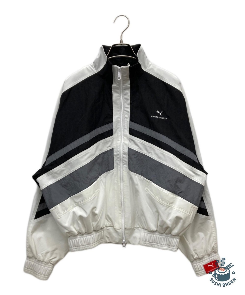 PUMA × FUMITO GANRYU Track jacket Size: S White x black Men 634307