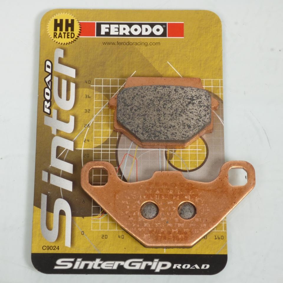 Plaquette de frein Ferodo pour moto Kawasaki 600 KLR 1990 avant