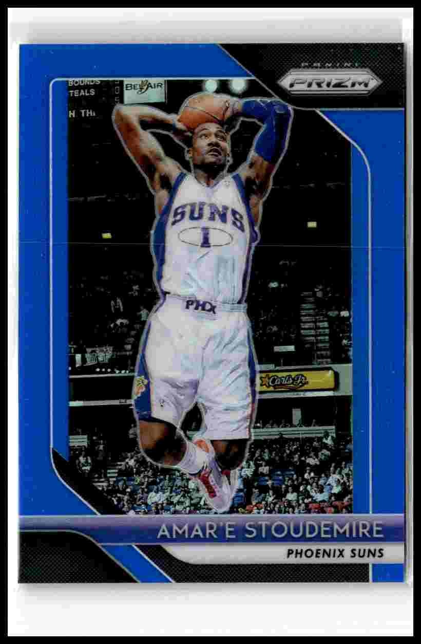 2018-19 Panini Prizm #295 Amar'e Stoudemire Prizms Blue #/199
