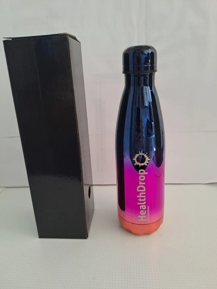 Gourde inox isotherme 500 ml tricolore – Neuve avec boîte – Modèle premium - Photo 1/1