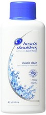 Head  Shoulders shampoo 1.7 Fl. Oz. Travel Size  3 Bottles 