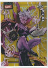 2026 Topps Chrome Marvel #107 Gold Refractor Clea 38/50