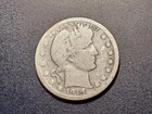 G/VG 1914-S Barber Quarter (better date)