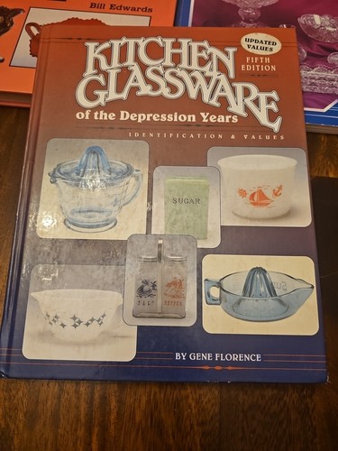 Carnival Glass Depression Glass Cut Glass Value Guides Vintage Antique Lot Of 3 - Picture 2 of 22