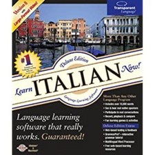 Learn Italian Now 8.0 PC MAC CD language speaking words read write conversation