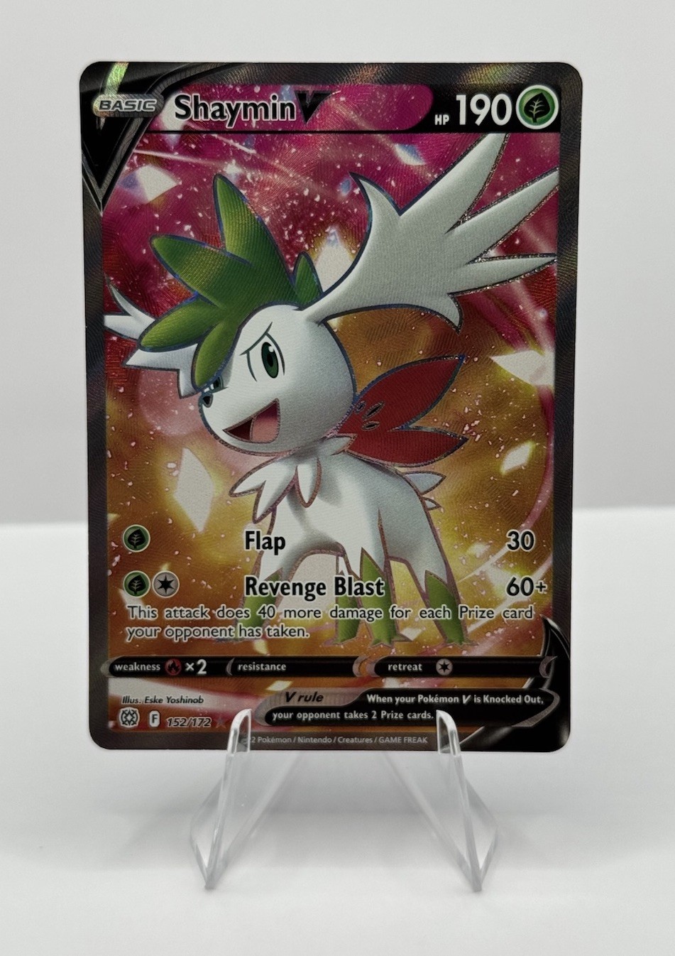 Shaymin V #152/172 - Brilliant Stars - Pokemon TCG NM