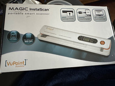 VuPoint Magic InstaScan Portable Smart Scanner Open Box-NO SD CARD-Free Shipping