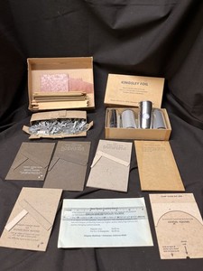 Huge Lot Kingsley Machine Letter Type DIE Font Set Hot Foil pattern ACCESSORIES
