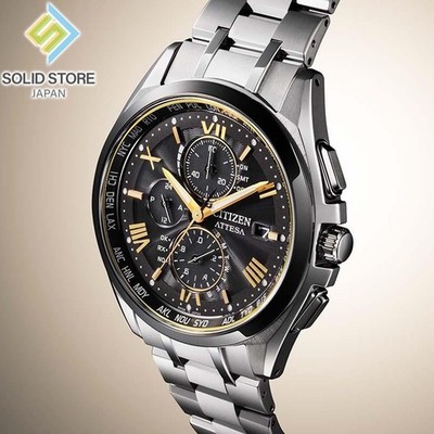 CITIZEN ATTESA AT8244-57E KIZASHI Collection Limited Titanium Radio Solar Watch
