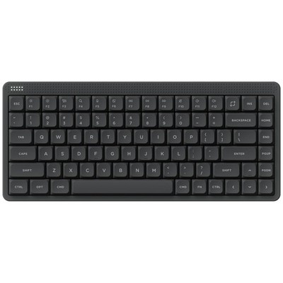 nuphy Node75 Wireless Mechanical Low-Profile Blush Nano Switch, Gray