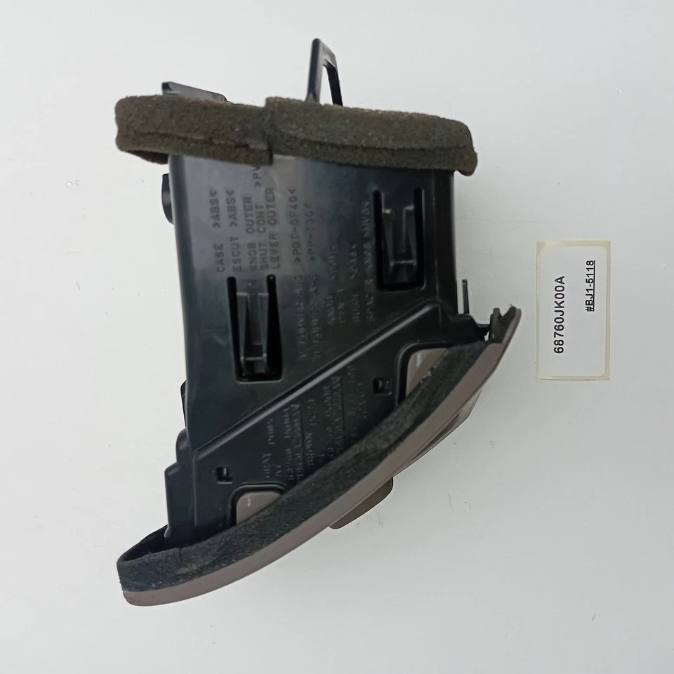 2011-2012 Infiniti G25 VENTILATOR ASSY-SIDE 68760JK00A — 第 2/4 张图片