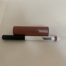 Makeup by Mario Lip Plumping Serum In Rosewood Glow And Lip Liner In Rich Mauve