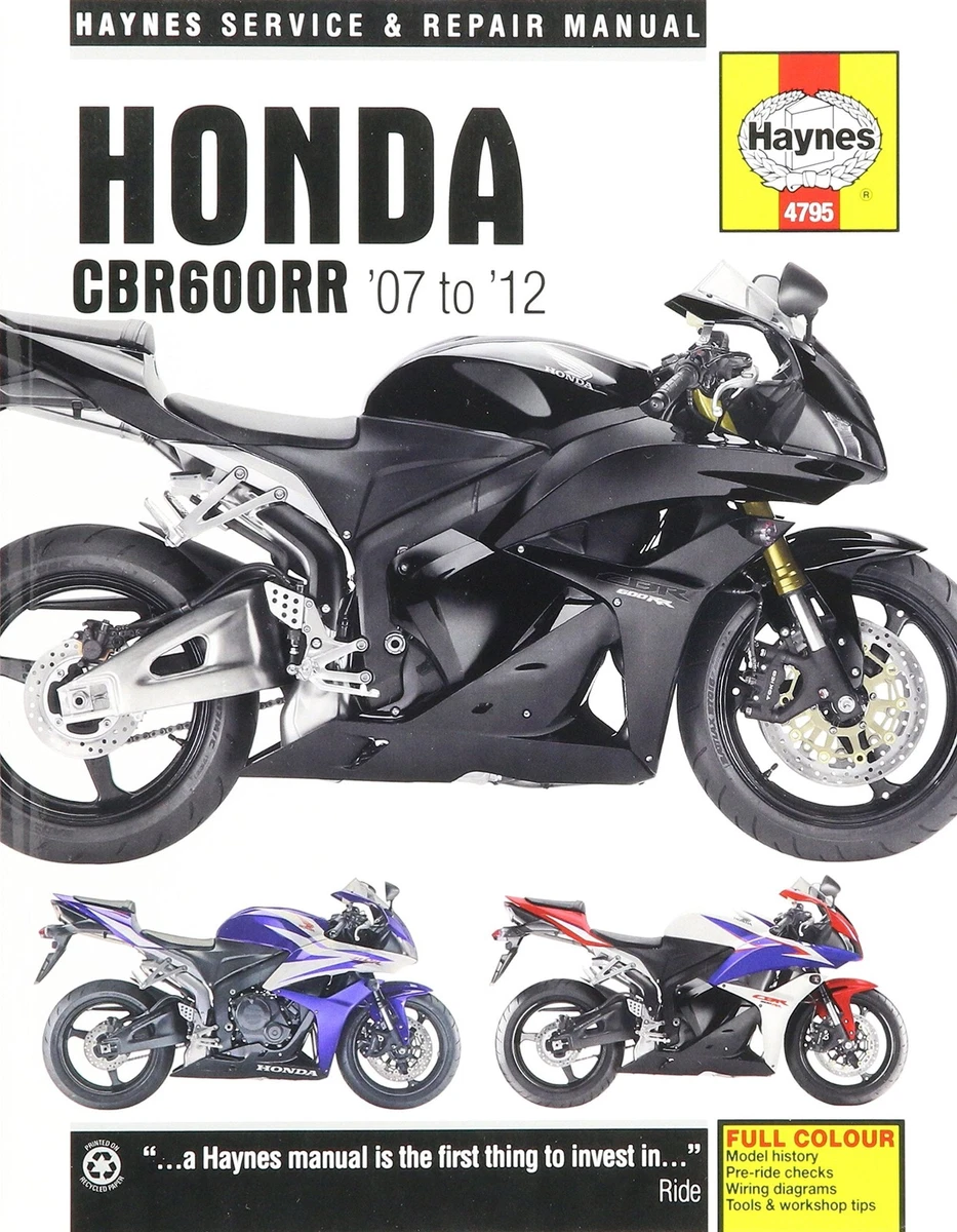 CBR600RR Motorcycle Repair Manuals & Literature for sale | eBay