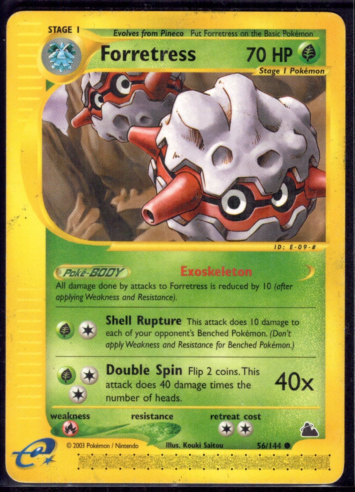 Forretress 56/144 Skyridge Regular