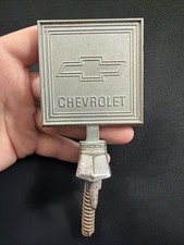 1973-1980 Chevrolet Truck Hood Emblem Ornament Chevy Pickup Blazer Oem 461619