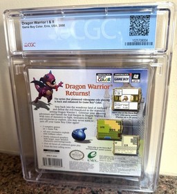 Dragon Warrior I & II Game Boy Color CGC 9.9 A++ SEALED GEM MINT VGA WATA PSA