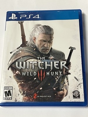 The Witcher 3: Wild Hunt (PS4) CIB *NOT FOR RESALE* Ed. w/ Map, CD