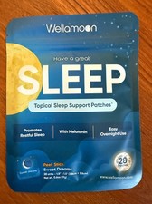 Wellamoon Sleep Support Patches 28 Patches Sealed Exp 9/26