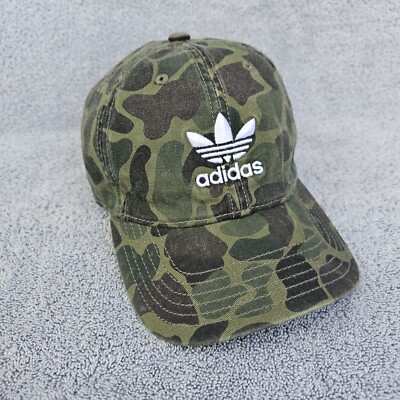 Adidas Originals Camo Baseball Cap Adidas Camo Hat Trefoil