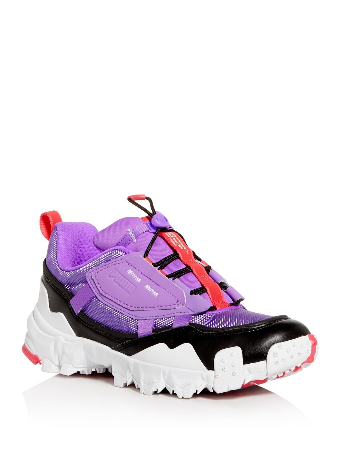 Женские кроссовки на танкетке Trailfox со светоотражающим элементом на платформе PUMA Womens Purple 1 5.5