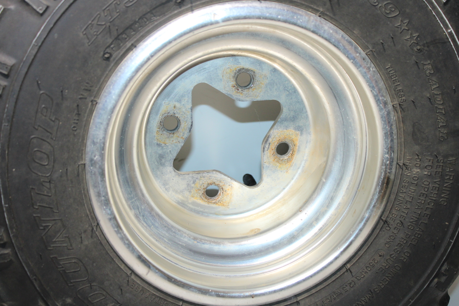 Honda Trx450r Trx450er Suzuki Ltr450 Rear Rims Wheels And Tires eBay