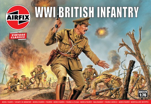 Hornby Airfix Guerra Mondiale Personaggi Vintage Classici Modello Soldato Set - Foto 21 di 32