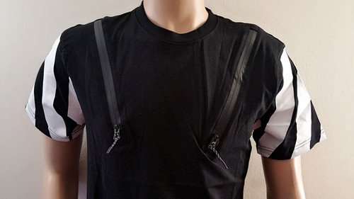 Men's Hip Hop Style Long T-Shirt with Side Zipper S to 4XL - Picture 134 of 149