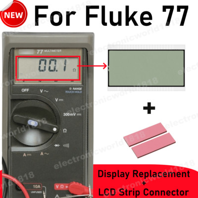 For Fluke 77 Portble Digital Multimeters LCD Display Screen Replacement Part NEU