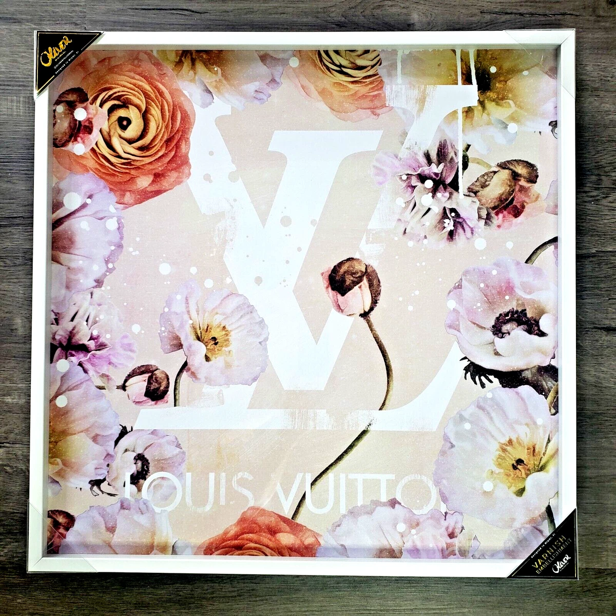 wallpaper louis vuitton flower