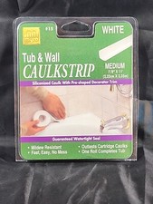 Caulking Strip ORGL-6922066-Homax 34015, 7/8 in W x 11 ft L White      77E