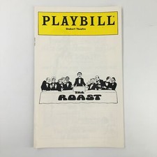 1980 Playbill Shubert Theatre Bill Macy Antonio Fargas & Joe Silver in The Roast