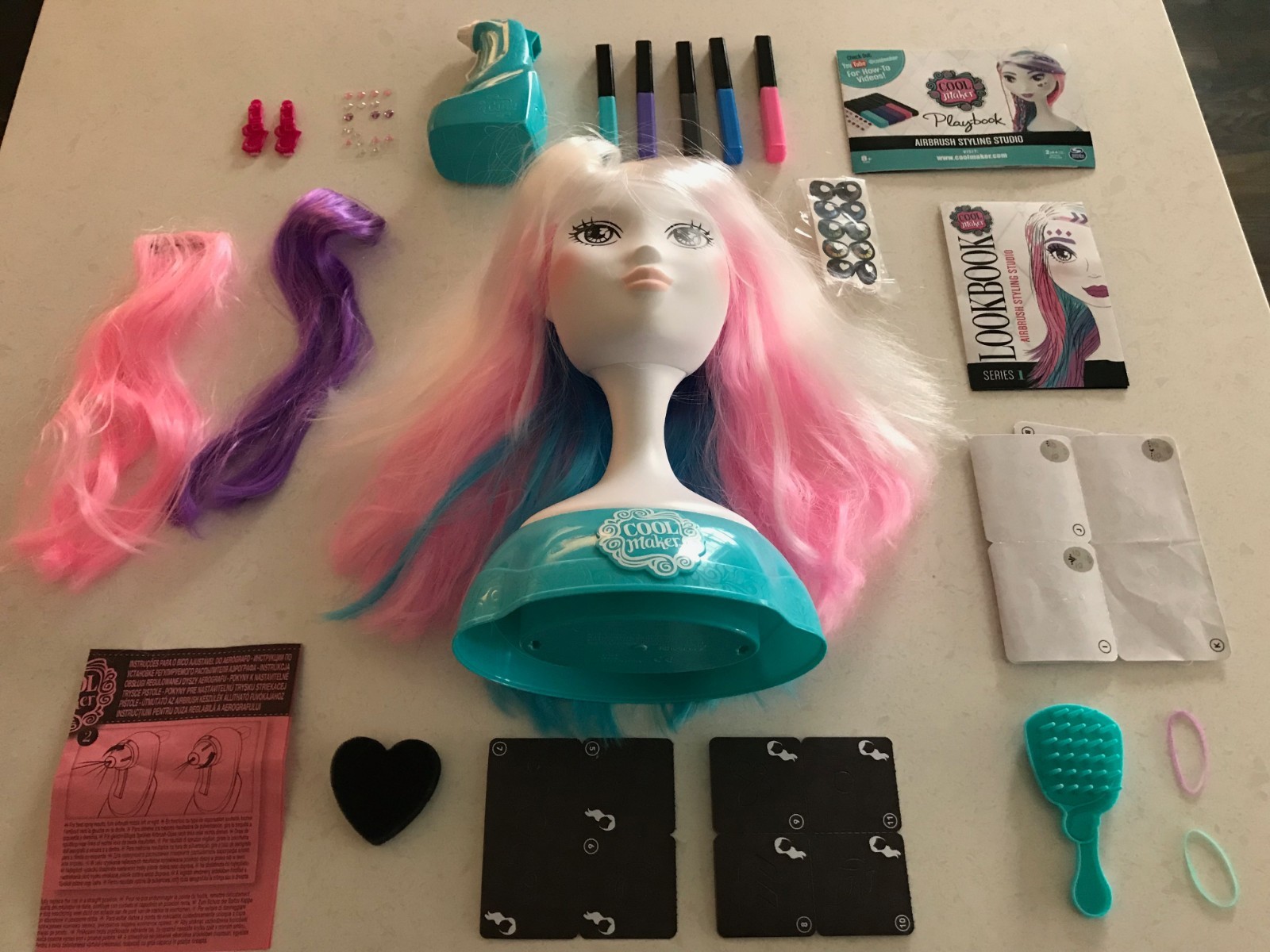 cool maker doll head