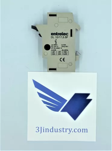 LOT OF 8 - DL10/17.5.SF - ASEA BROWN BOVERI ENTRELEC DL101 FUSE HOLDER